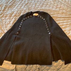 Cashmere cape